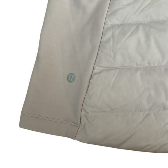 Lululemon Down For It All Vest Porcelain Pink? Size 4 EUC - Picture 6 of 7